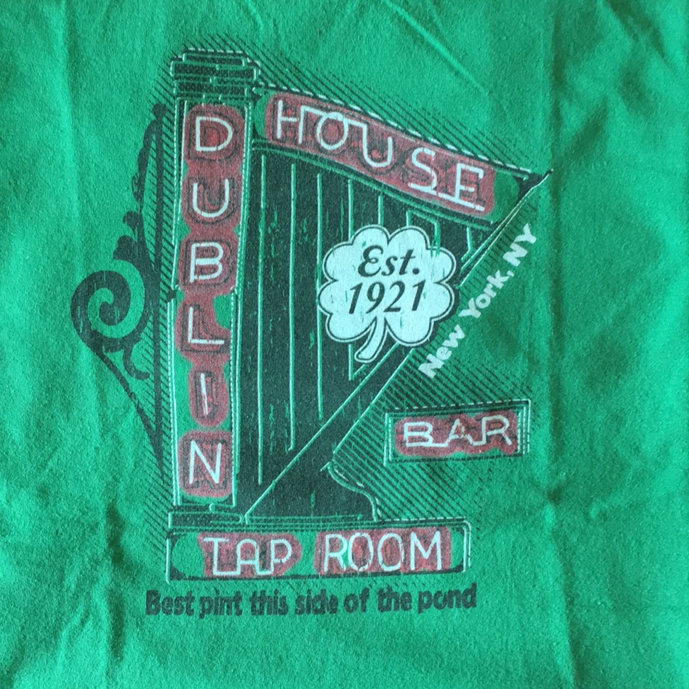 Dublin House Bar Tap Room T-shirt New York 2xl